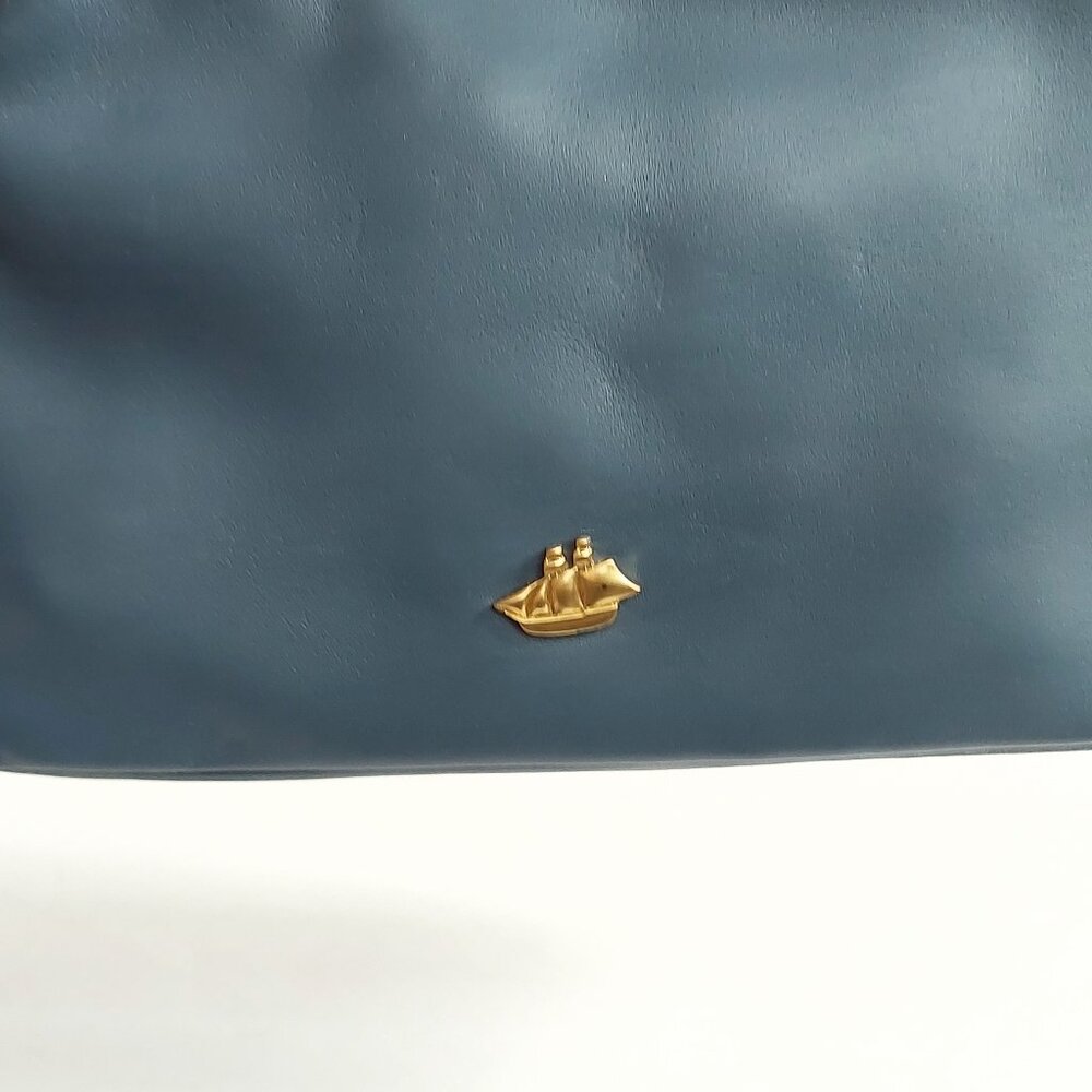 Brahmin Blue Crossbody Bag - Picture 10 of 13